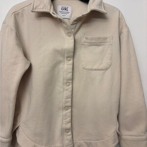 Athleta Cream Utility Jacket